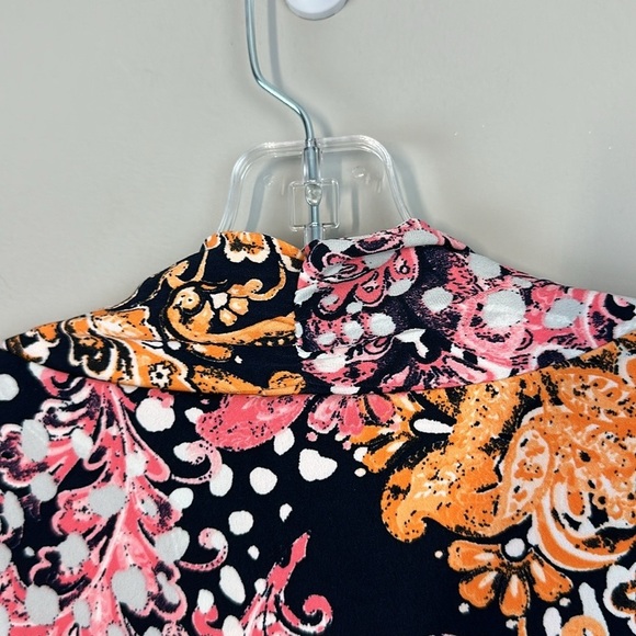 Chico’s Floral Pleated Paisley Maxi Dress Size O (S 4/6) - Picture 14 of 16